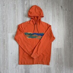 L.L. Bean Men's Mountain Camp Graphic Hoodie Sweatshirt Long Sleeve Size M